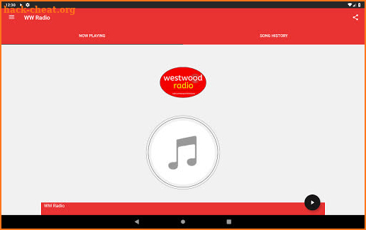 Westwood Radio screenshot