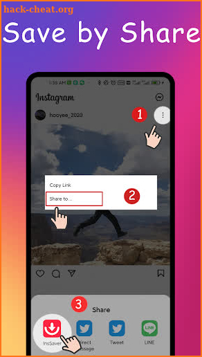 WeTake:download for Instagram screenshot
