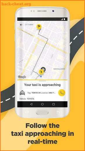 Wetaxi: the fixed price taxi. screenshot
