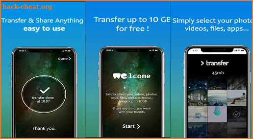 Wetransfer -All Android File Transfer screenshot