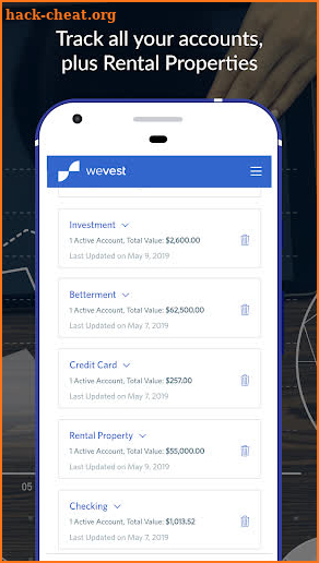 WeVest Financial Planning & Advisor screenshot