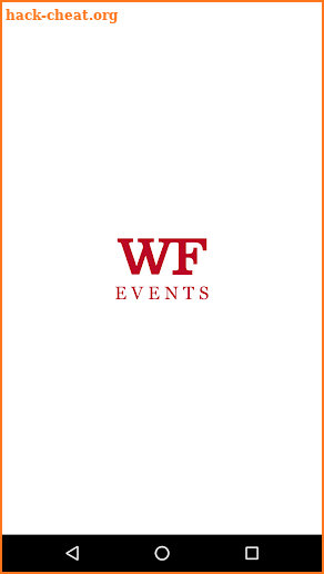 WF Events screenshot