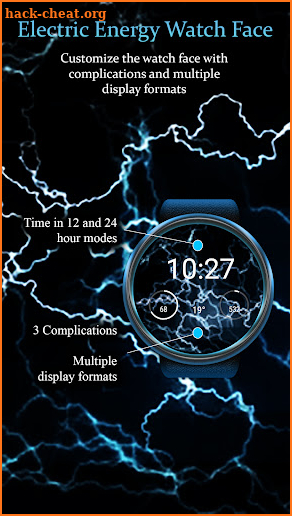 WFAM Electric Energy Watchface screenshot