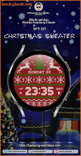 WFP 227 Christmas sweater screenshot