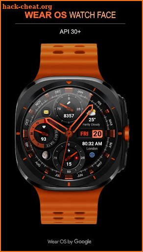 WFP 339 Ultra watch face screenshot