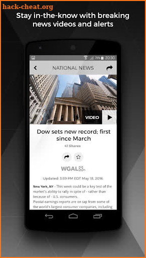 WGAL News 8 and Weather screenshot