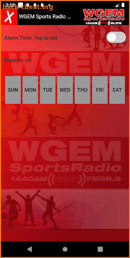 WGEM SportsRadio screenshot