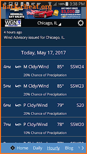 WGN Weather screenshot