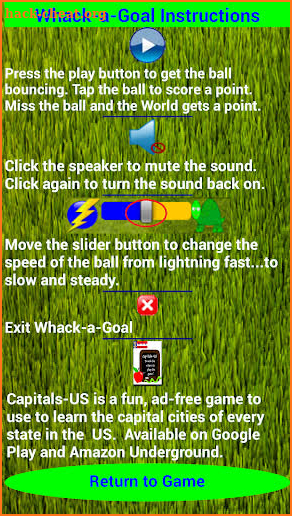 Whack-a-Goal: Football screenshot