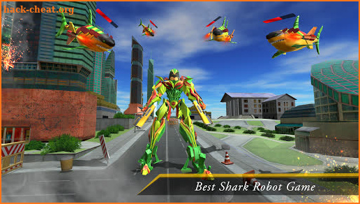 Whale Shark Transform Robot Games screenshot