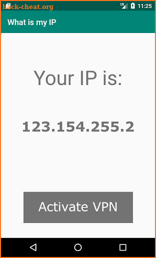 What is my IP screenshot