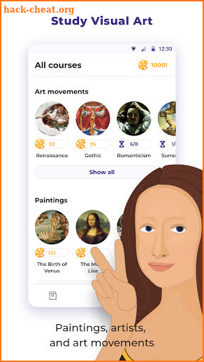 What The Art - most famous painters and paintings screenshot