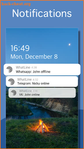 Whatline: Online app-usage tracker screenshot