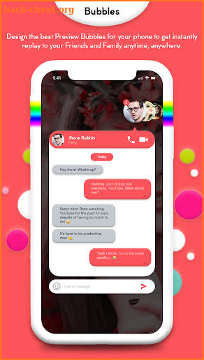 Whats - Bubble Chat screenshot