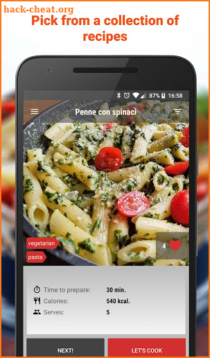 What's For Dinner - Recipes screenshot