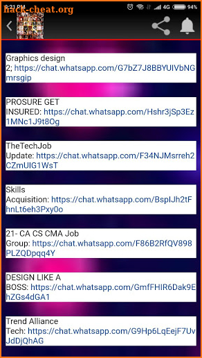 Whats Group Invites – Join Links screenshot