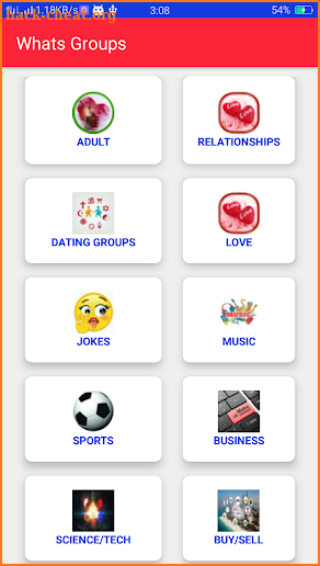 Whats Love Groups screenshot