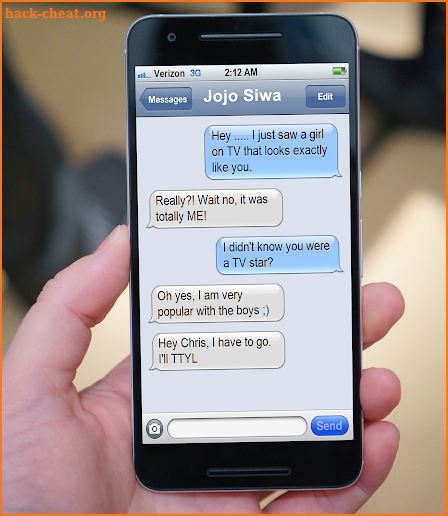 Whats Messages With Jojo Siwa - Prank screenshot
