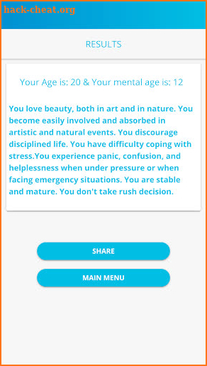 What's My Age ? Magic screenshot
