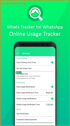 Whats tracker for WhatsApp - Online usage tracker screenshot