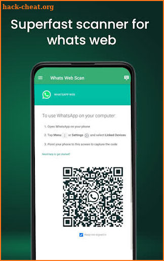 Whats Web Scanner - Whatscan for WhatsApp Web screenshot