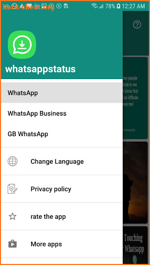 Whatsapp status download - Status saver,vidstatus screenshot