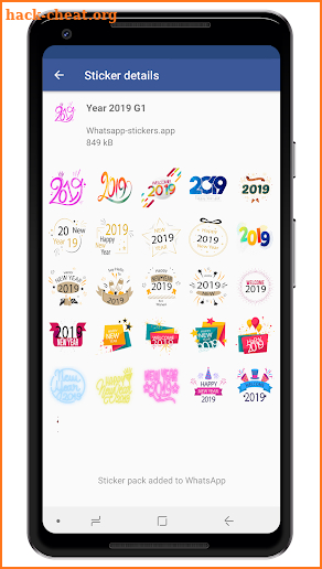 WhatsApp Stickers 2019 screenshot