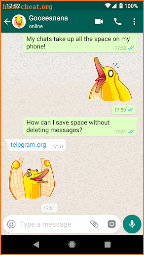 WhatsApp Stickers - Telegram screenshot