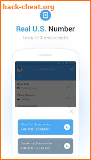 WhatsCall: Free Phone Call, Wifi Calling,Free Text screenshot