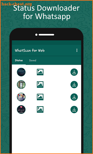 Whatscan for web - QR generator, Story Saver screenshot