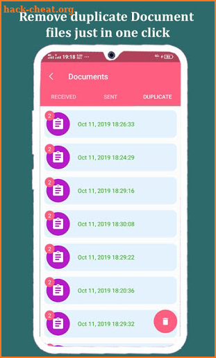 WhatsCleaner : Remove duplicate files screenshot