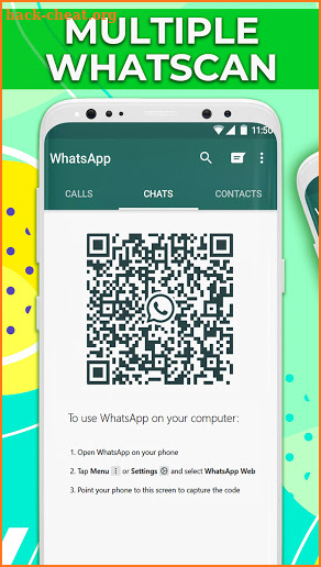WhatsClone Multiple Accounts Whatscan for Whatsweb screenshot
