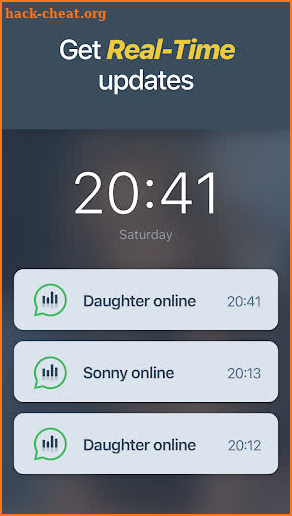 WhatsControl: Last Seen and Online Family Tracker screenshot