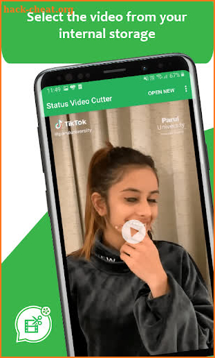 WhatsCut : Video Cut for Whatsapp, Story Splitter screenshot