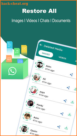 WhatsDelete Message and Photo screenshot