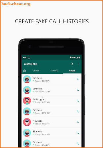 WhatsFake - Fake Chats screenshot