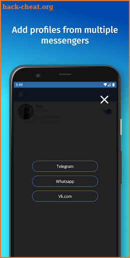 WhatsLog - Whatsapp (WA) and Telegram (TG) tracker screenshot