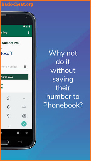 WhatsMessage Pro - Chat n Call Without Number Save screenshot