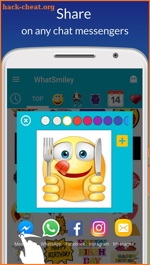 WhatSmiley - Smileys & emoticons screenshot