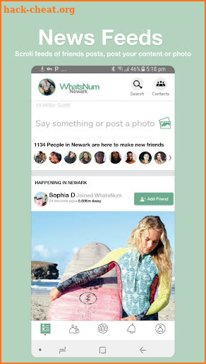 WhatsNum: Friends Search for WhatsApp Numbers screenshot