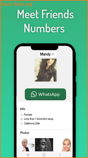 WhatsNumb - Meet new Contacts screenshot