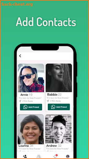 WhatsNumb - Meet new Contacts screenshot