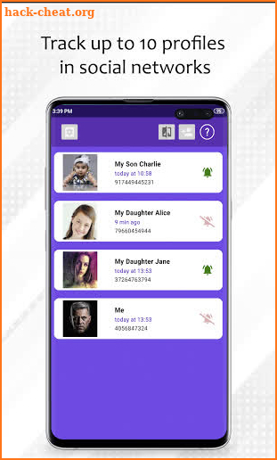 Whatson - Whatsapp Tracker (Last Seen, Online) screenshot