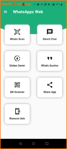 WhatsScanz Web : QR Code Scanner & Whats Web screenshot