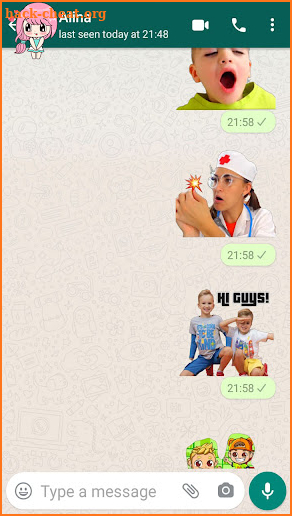 Whatstickers For Vlad and Niki screenshot