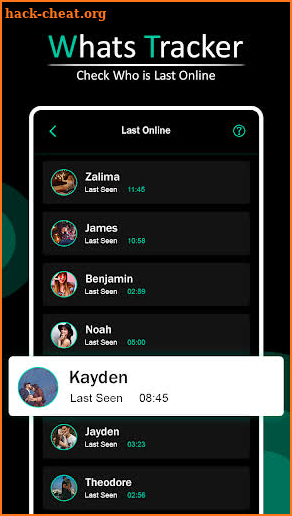 WhatsTracker - Online Tracker for Whatsapp screenshot