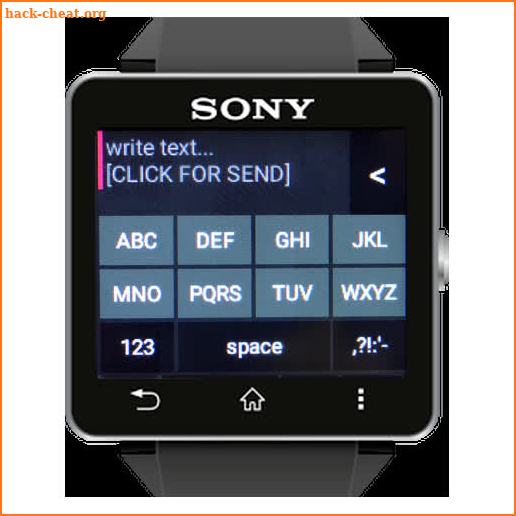WhatsUp for Sony Smartwatch2 screenshot