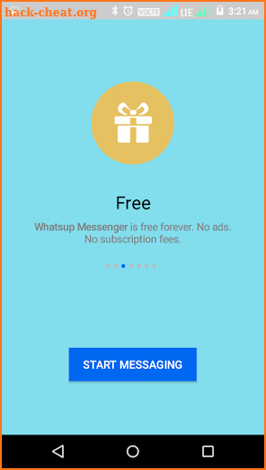 Whatsup Messenger screenshot