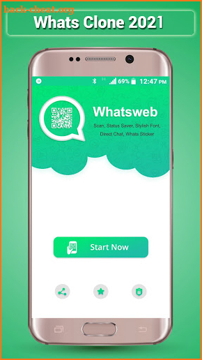 WhatsWeb Clone screenshot