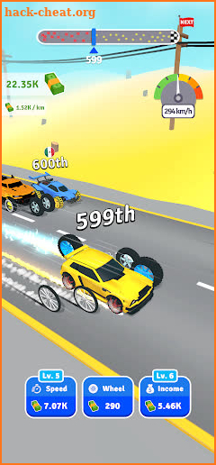 Wheel Merge Race screenshot